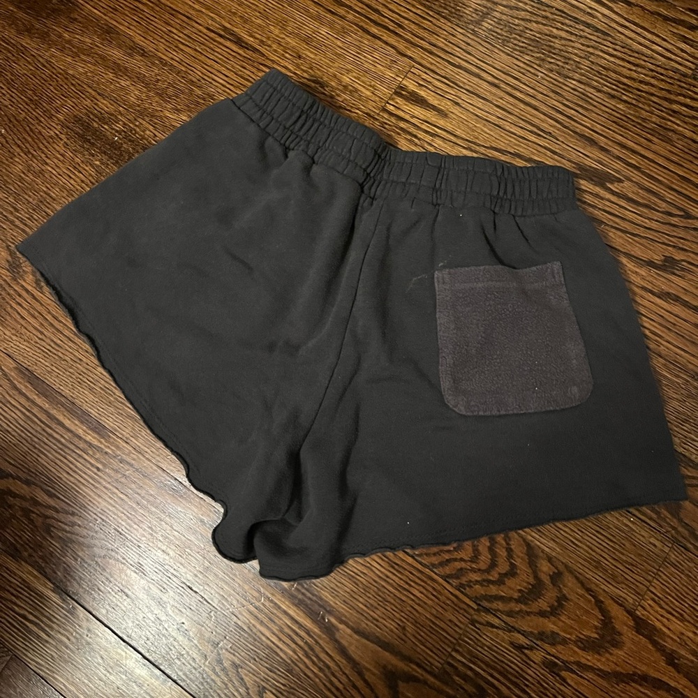Cozy Cloud Zipper & Pocket Grey Shorts
